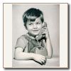 Kinderportrait. nach einer Fotovorlage der 60-en Jahre, 42x30cm, Privatbesitz