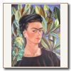 Frida Kahlo. Selbstporträt. Kopie in Öl auf Leinwand, 68x52 cm, 2012 